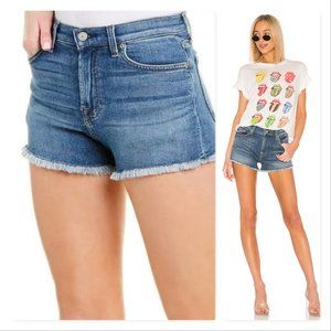 7 For All Mankind Blue Jean Shorts
